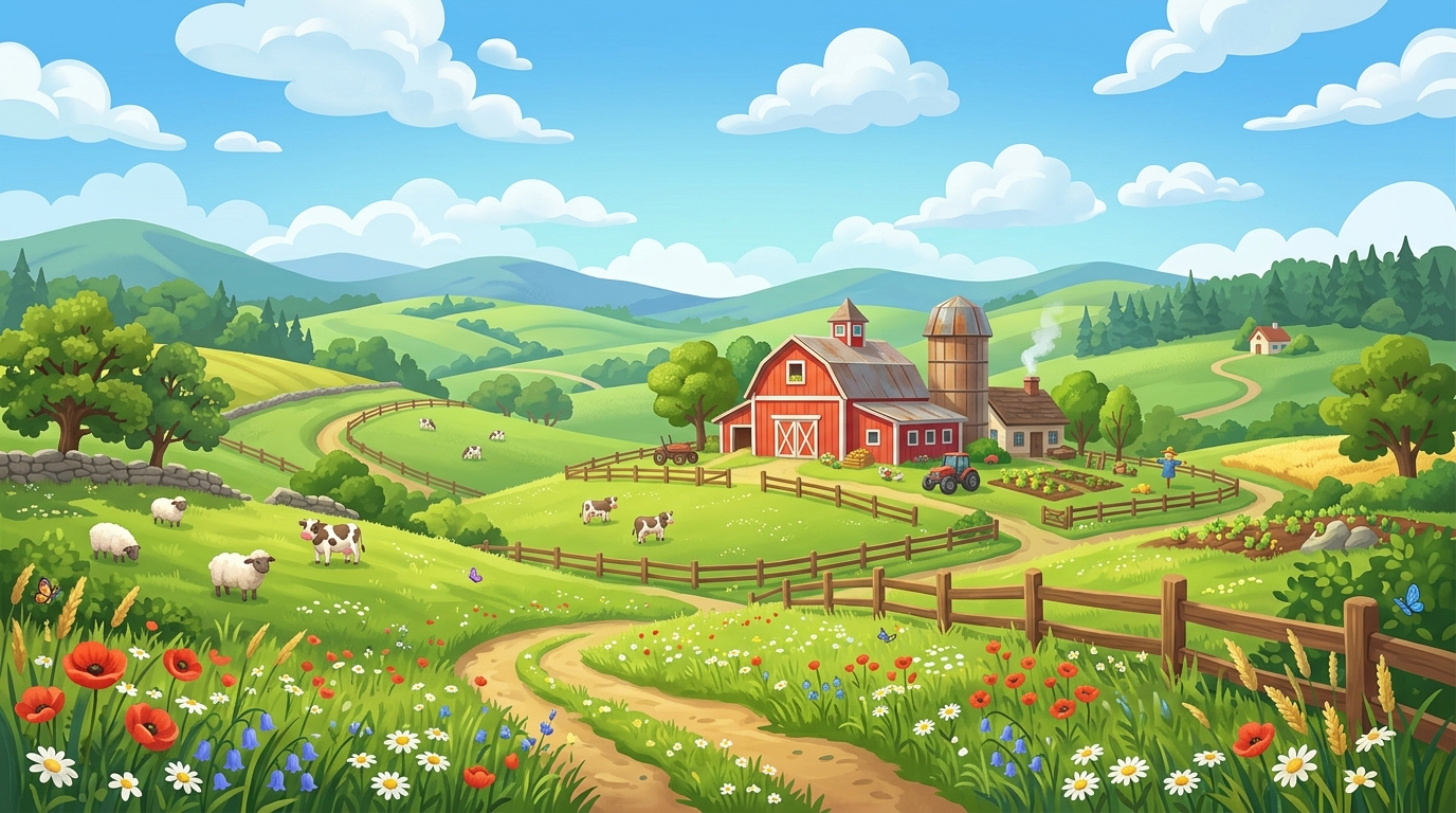 Farm Background
